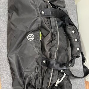 lululemon athletica Black Duffel Bag